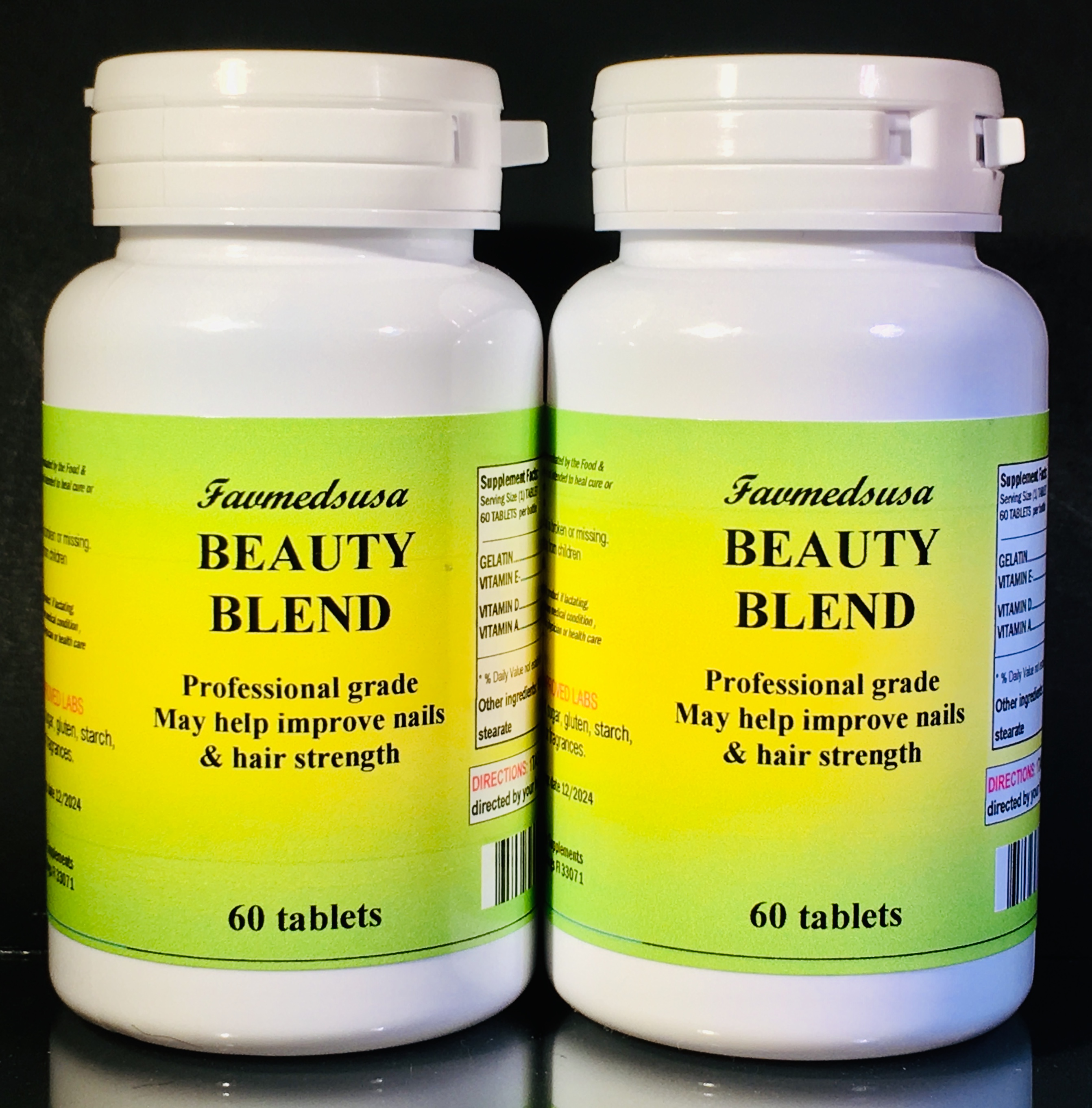Beauty Blend b-Vitamins - 120 (2x60) tablets